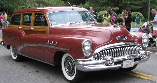 An antique car