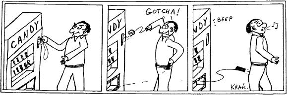 Gotcha! Cartoon by Larry Krakauer Gotcha! Cartoon by Larry Krakauer