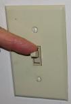 Resetting the Light switch Resetting the Light switch